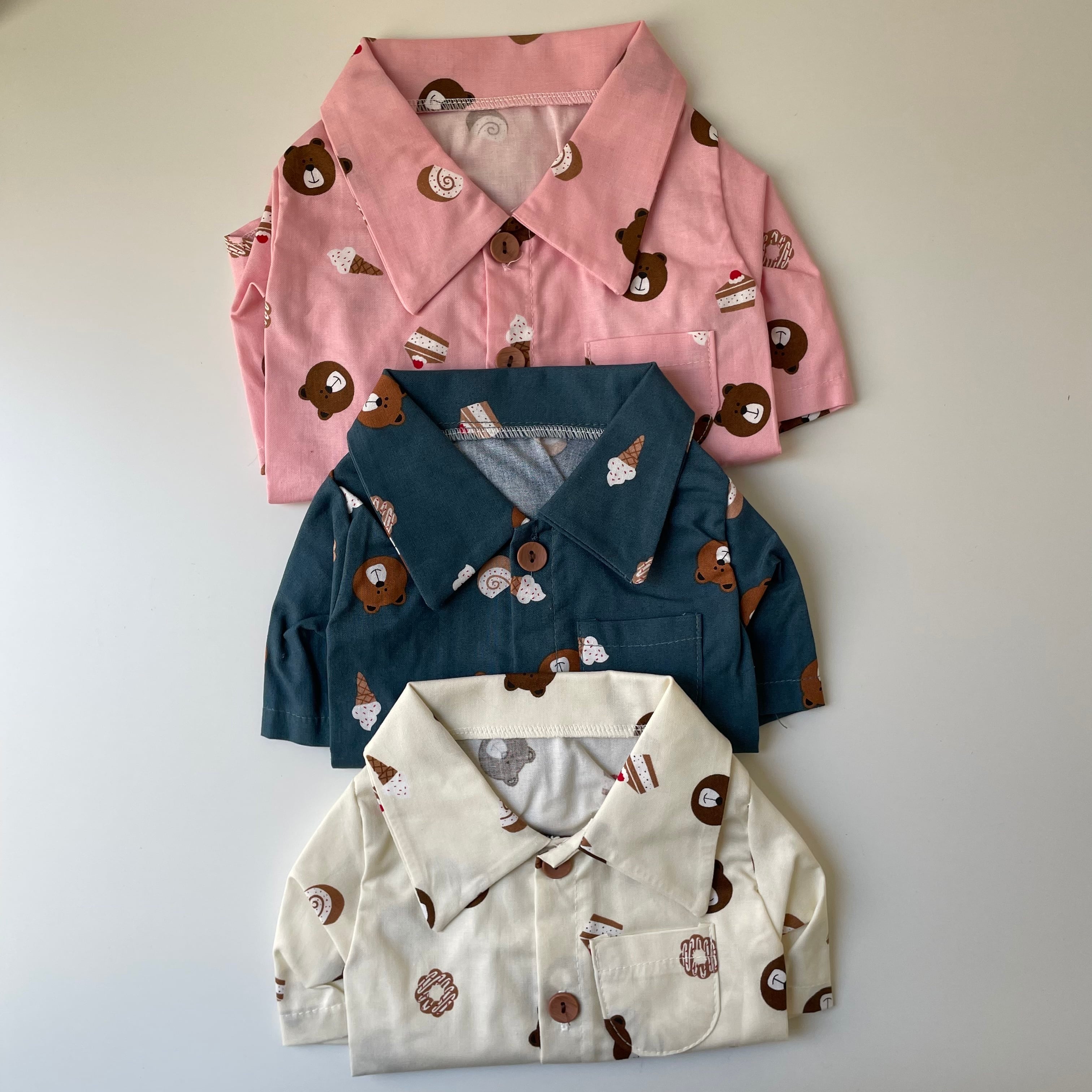 即納/【korea select】 bear tops.