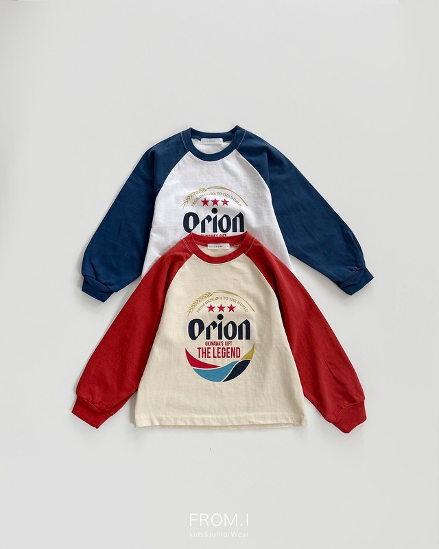 【取寄】from.i｜orion tee｜オリオンT｜S-JL｜kids&jr｜26 autumn