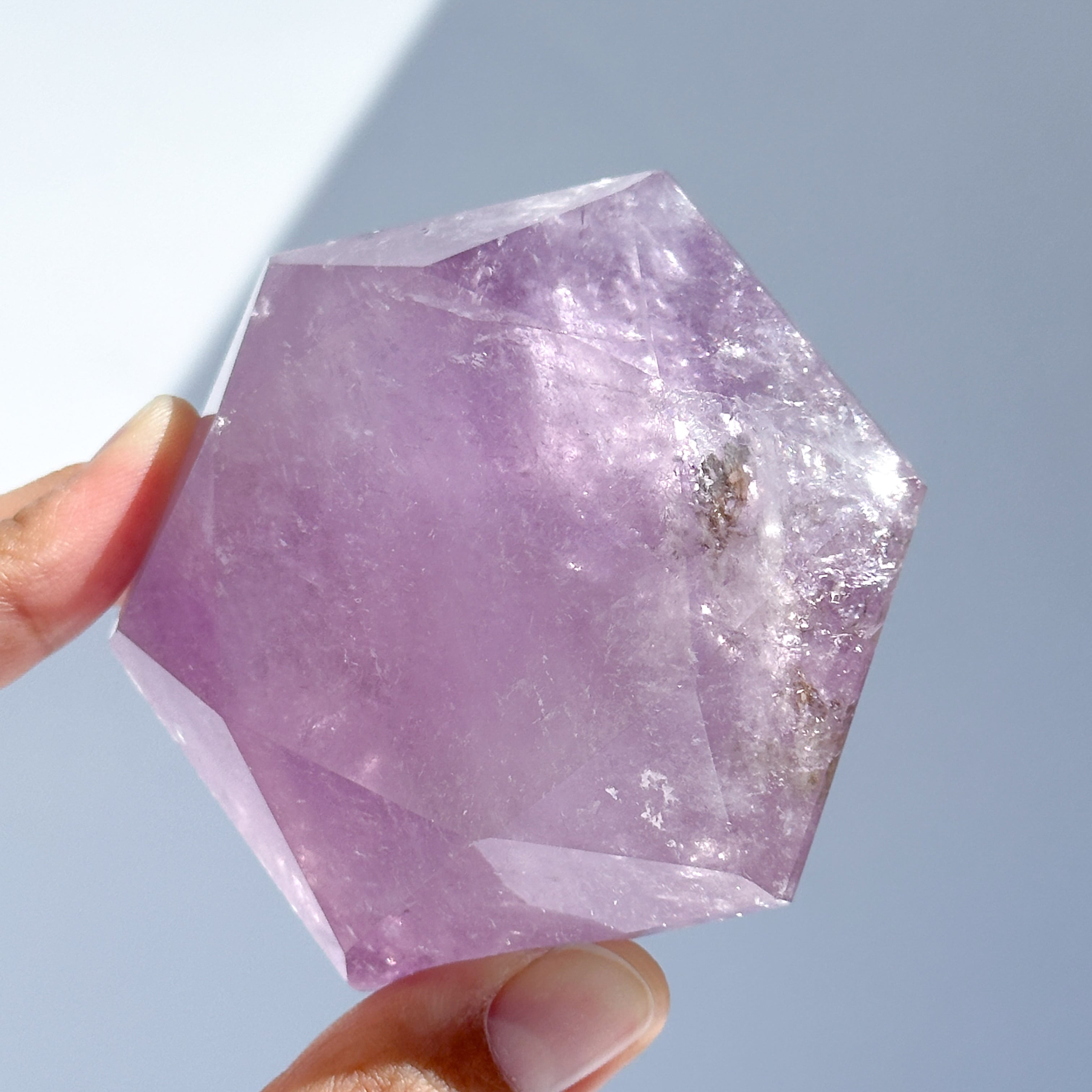 アメジスト ダイヤモンドカット 41◇Amethyst Diamond◇天然石・鉱物・パワーストーン