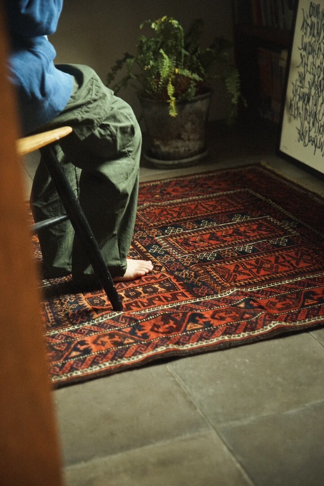 1144-Semi Antique  Yaqub khani Baluch rug