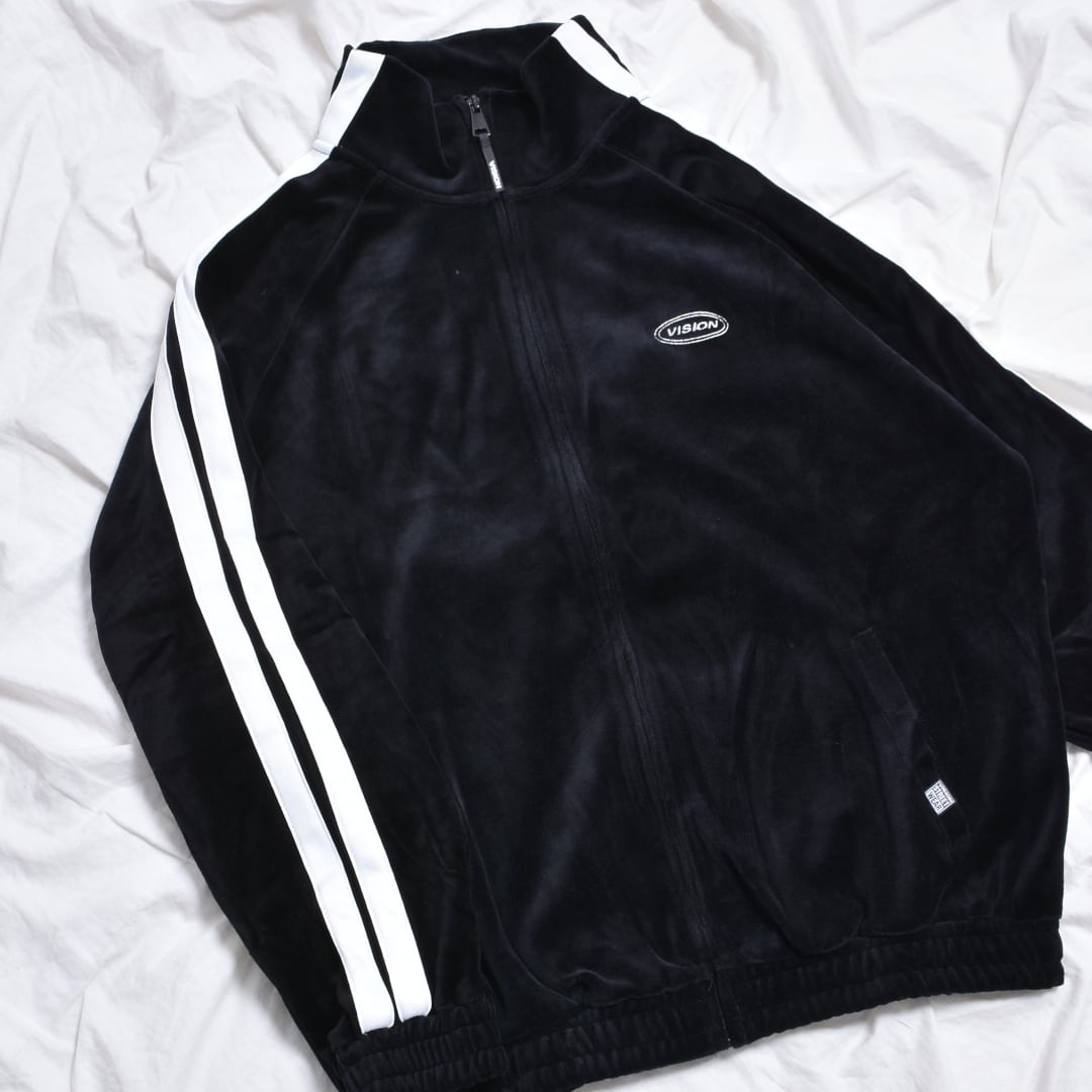 【VISION】2024A/W★ラインベロア トラックジャージジャケット