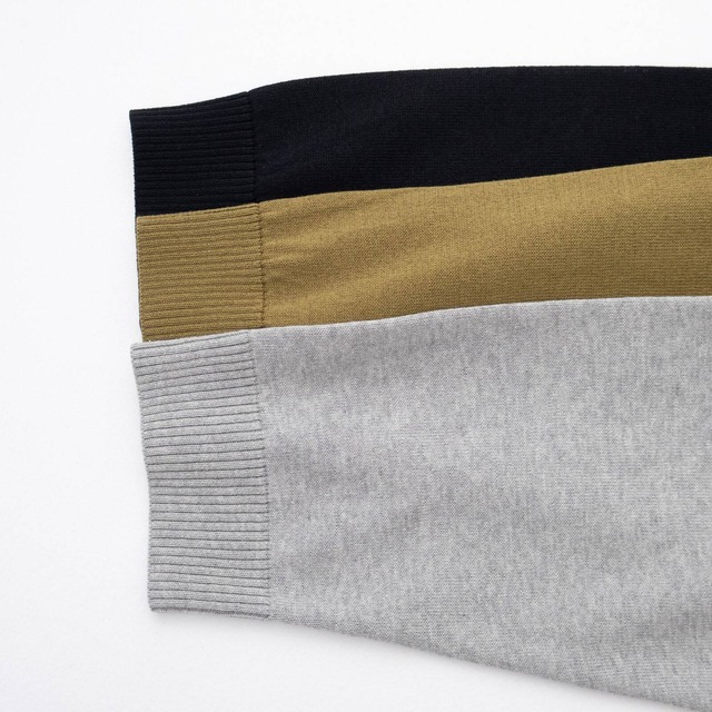 リネン RINEN 綿ナイロン天竺編み カーディガン(R19581)全3色