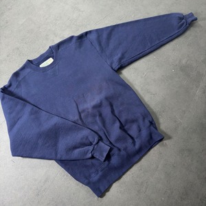 L.L.Bean × Russell 90s sweatshirt solid navy M 古着