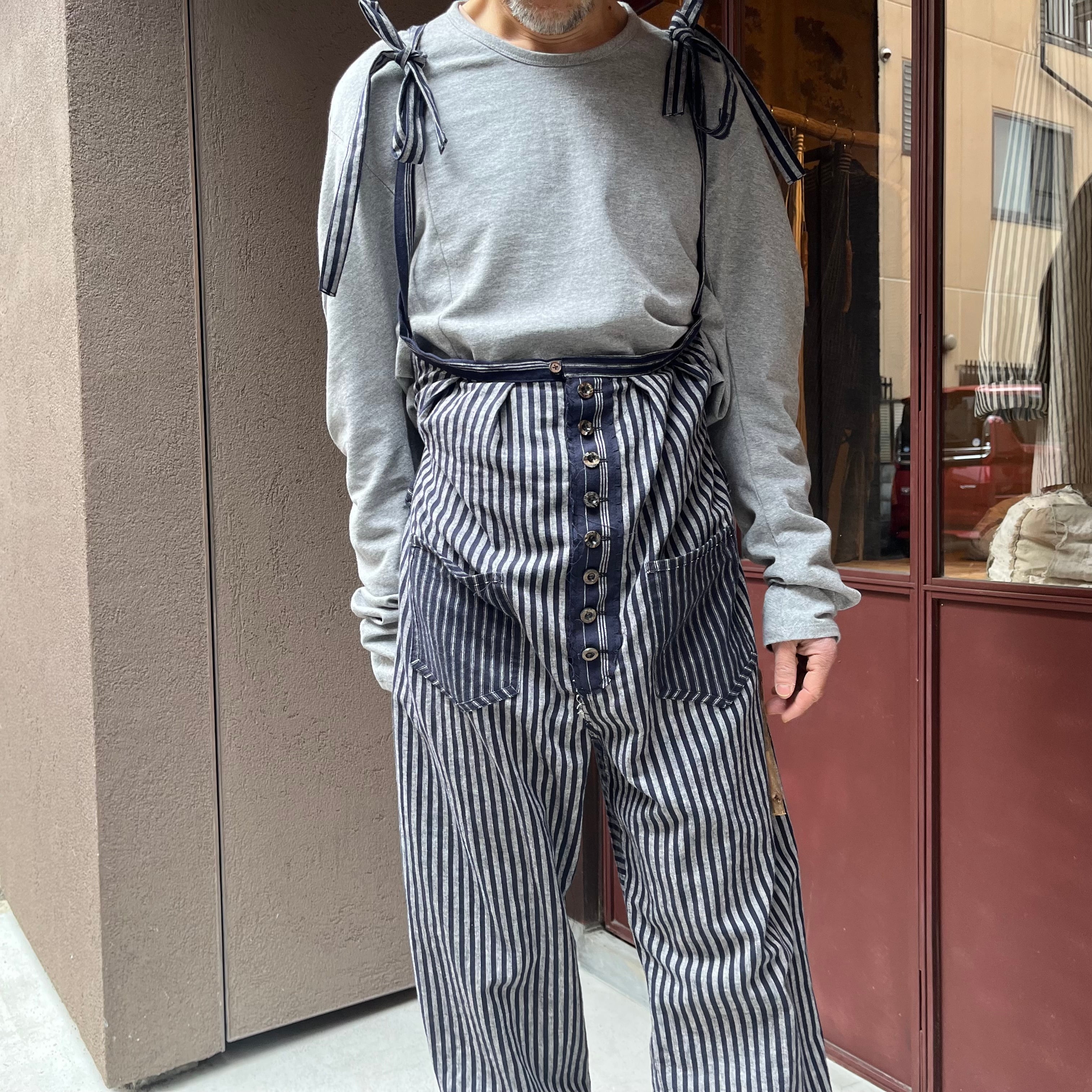 ROGGYKEI／ロギーケイ NORA PANTS NAVY STRIPE Size S RK-PT03