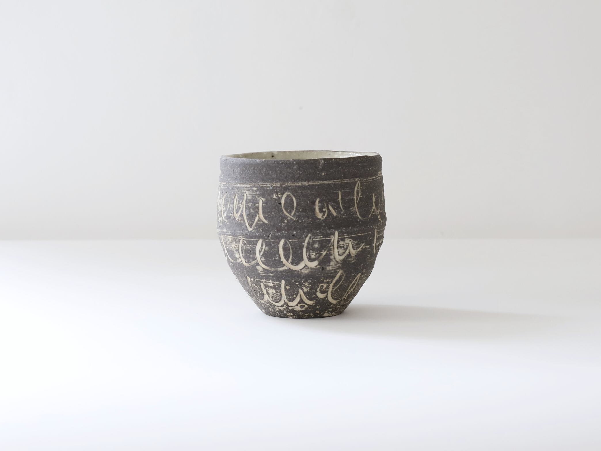 穴窯 焼き締め フリーカップ 作家一点もの 穂生窯 フリーカップ 大 A-