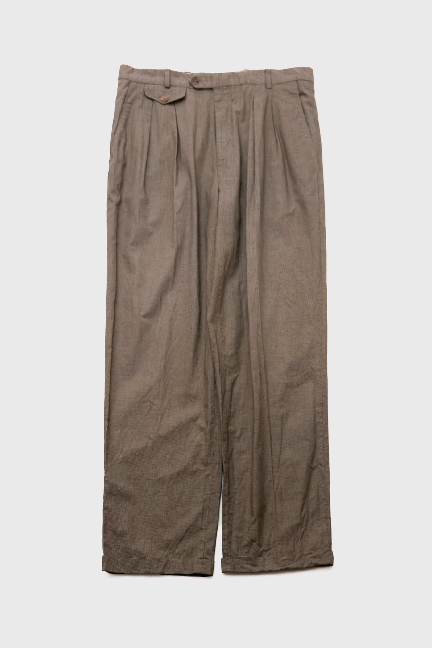 2 TAC CHECK TROUSERS