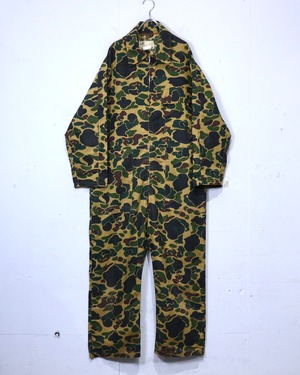 【Caka act2】70’s〜80’s Duck Hunter Camouflage Vintage Jumpsuits