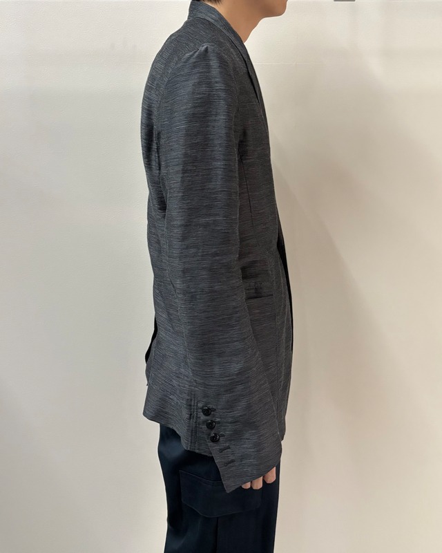 【14/SS Rick Owens】draping single tailored jacket