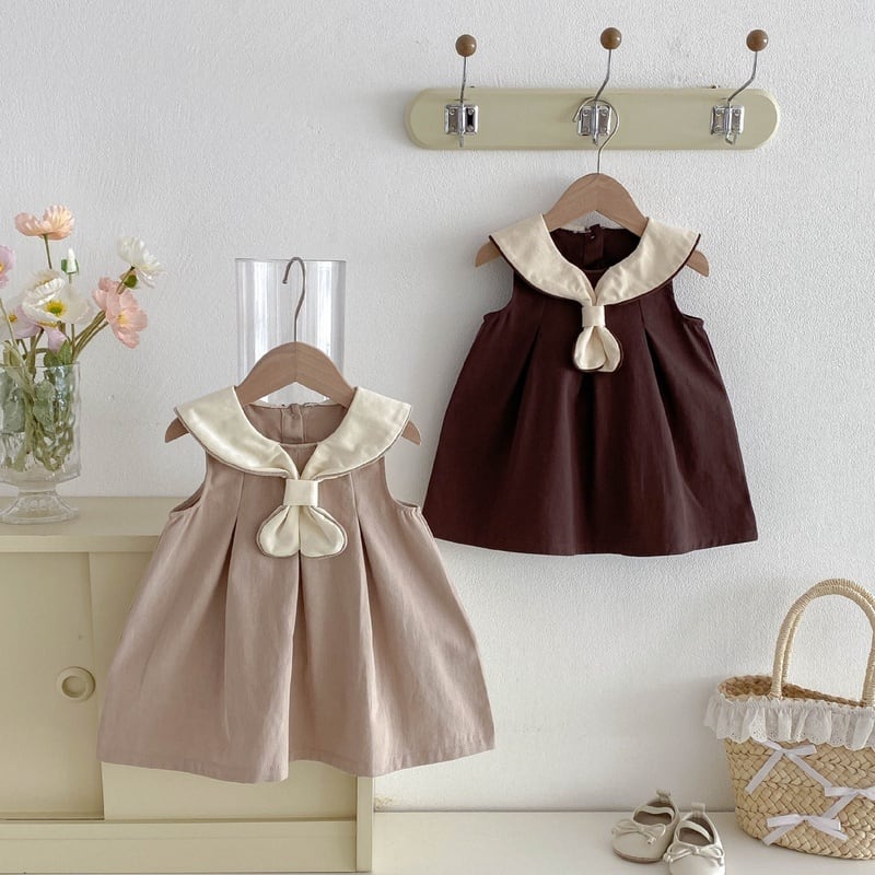 BABY&KID】レトロノースリーブワンピース | Betty