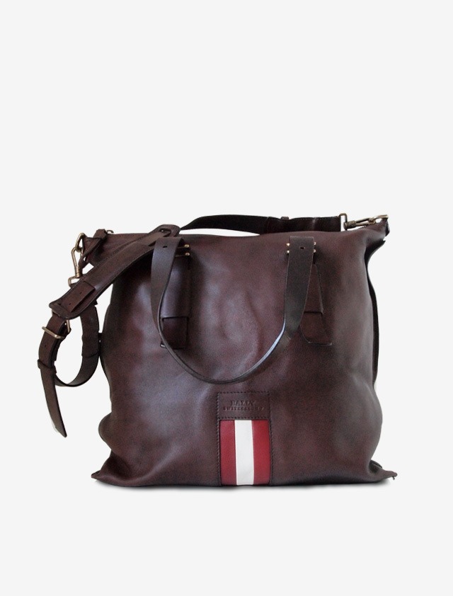 BALLY LETHER SHOULDER BAG