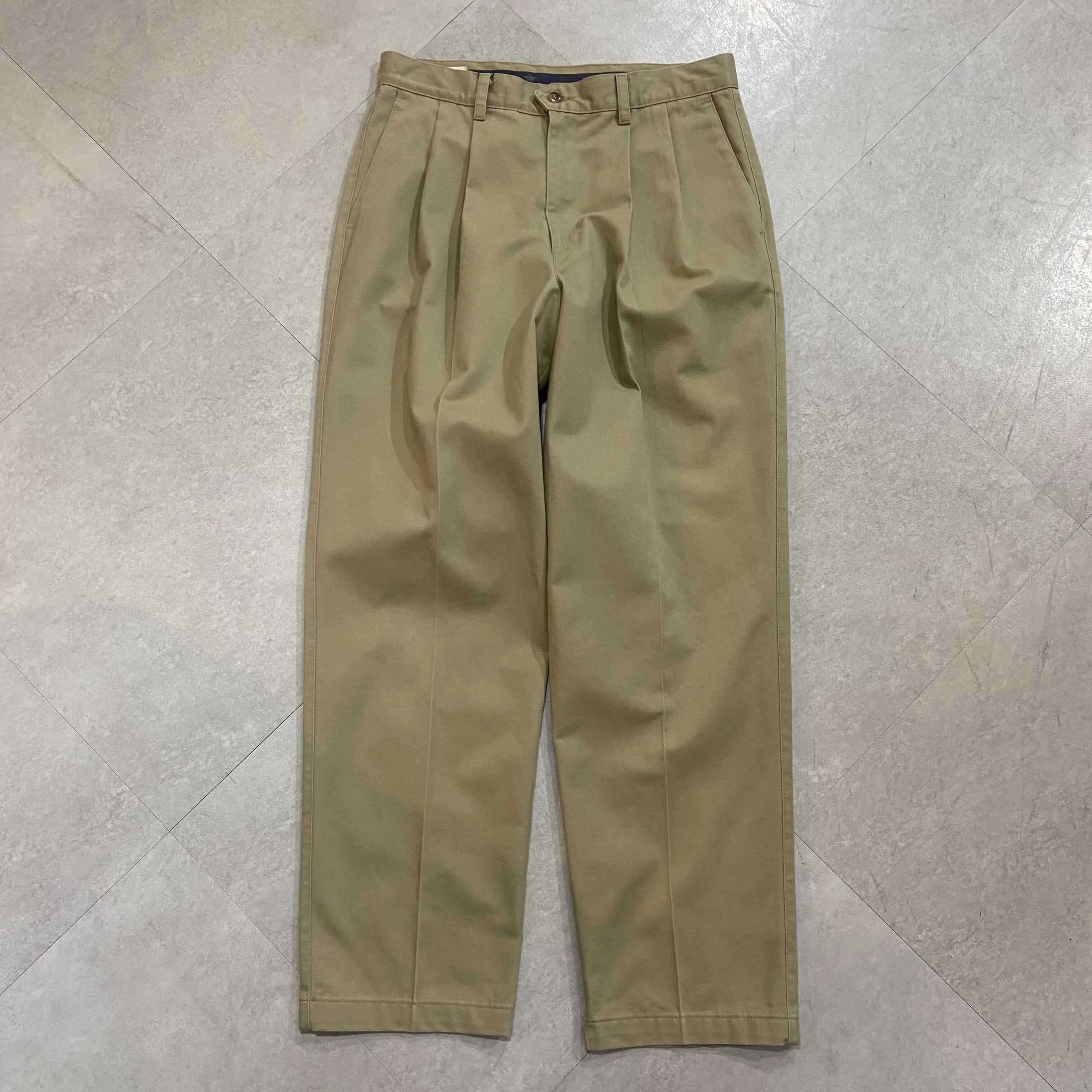 90年代 size W33 L32【 Dockers 】ドッカーズ チノパン コットンパンツ ...