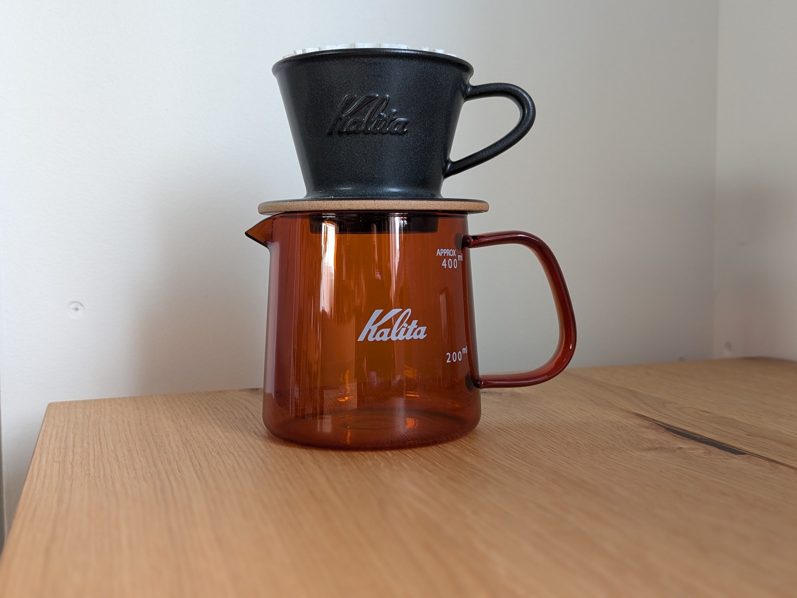 ガリタ コップ Jug400（アンバー） | kalita | inoya | Basic Life Store いつまでも