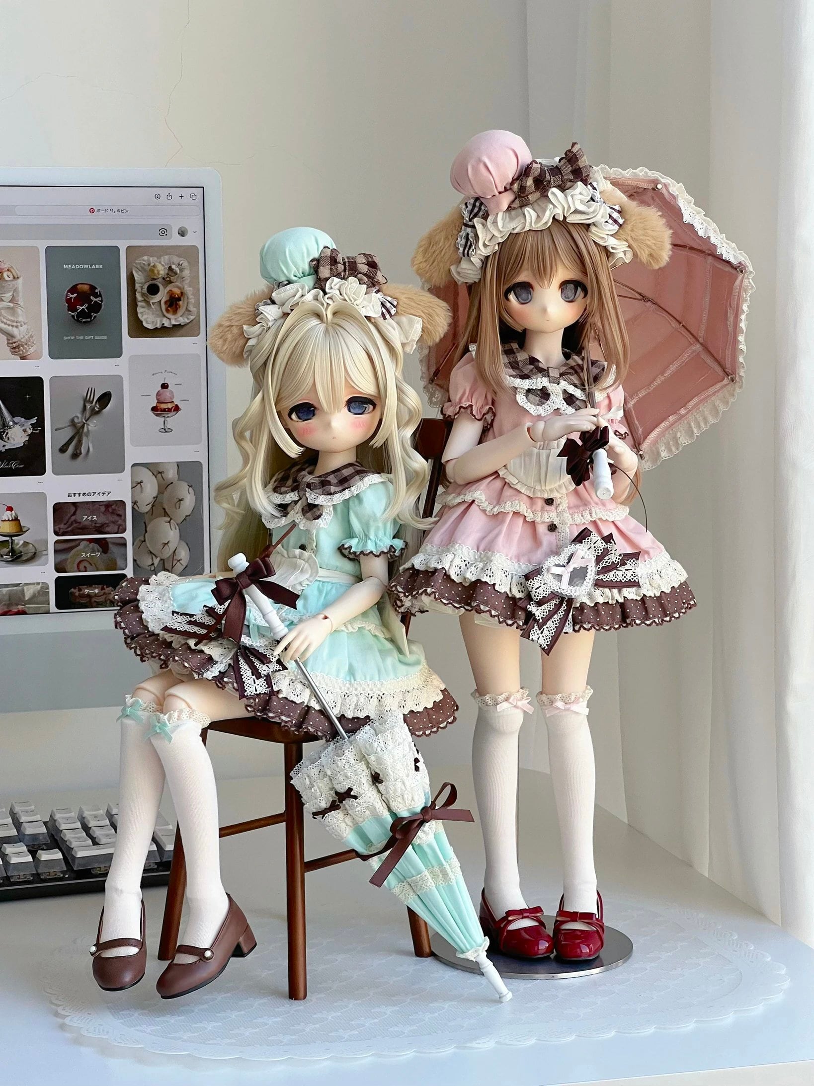 衣装セット！ランジェリー 下着 ガウン ネグリジェ 洋服 服 BJD 1/3 1