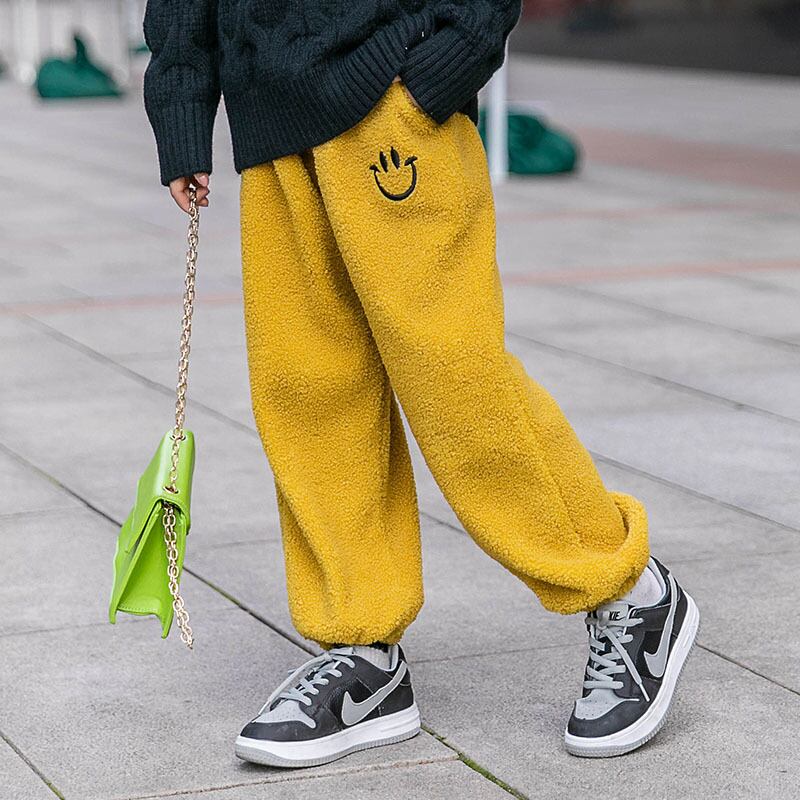 ベルベットパンツ オータムウィンターカジュアル 秋物 冬物 トレンディボーイ807187559