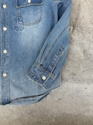 GENIUS CRAft / REMAKE DENIM SHIRT / デニムシャツ / ダメージ加工