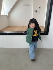 〖取寄〗韓国子供服 / 26winter / Digreen / キルティングデニムパンツ / キッズ / 冬服 *S~2XL*