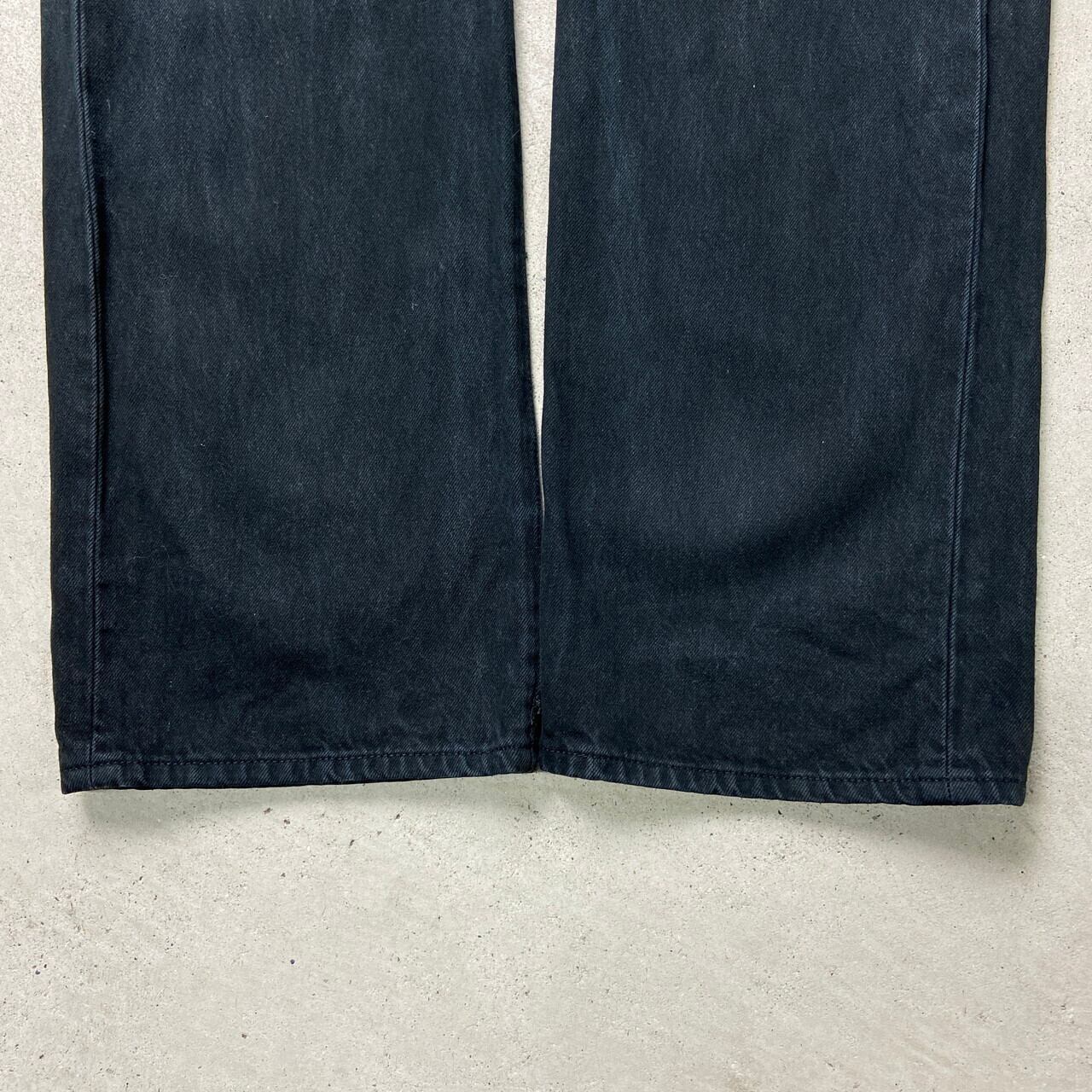 リーバイス 501 デニム ジーンズ ブラック USA製 00年代 00年代 Levi's リーバイス 501 ブラックデニムパンツ ストレート