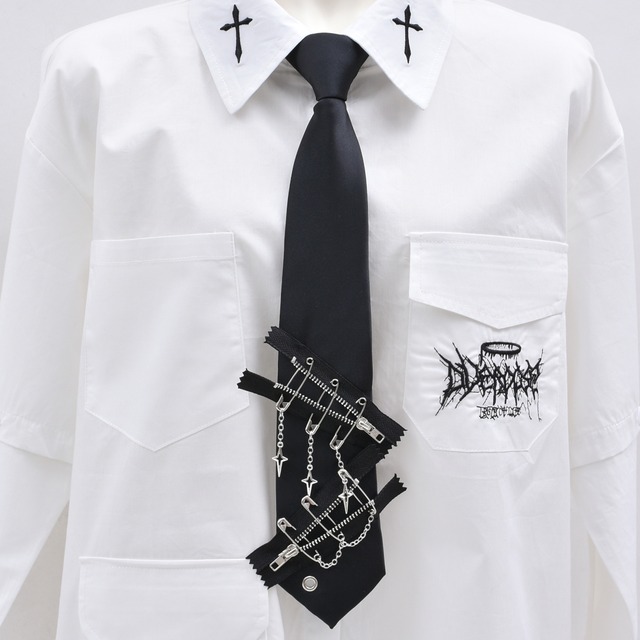 【2/4新着】PIN×ZIP チェーンネクタイ