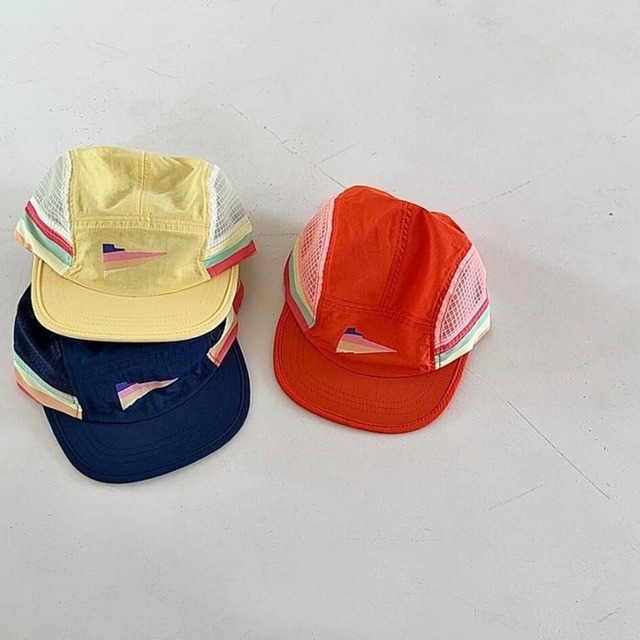 ★即納　レインボーCAP 【MISO】orange　yellow
