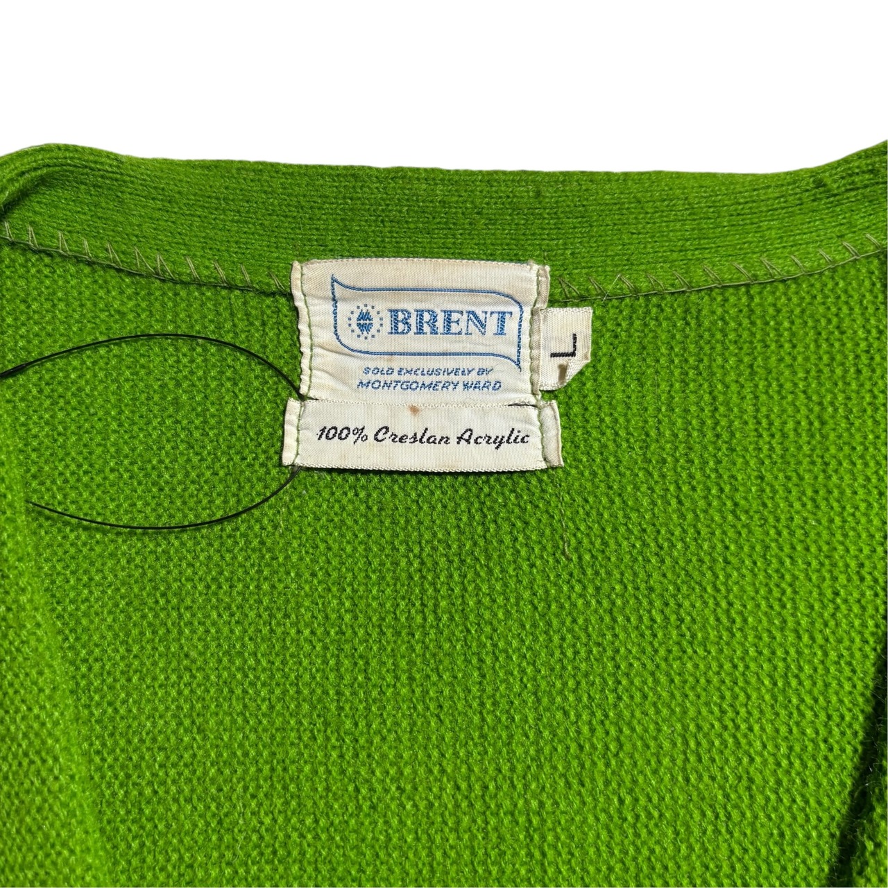 vintage 1970’s BRENT acrylic cardigan
