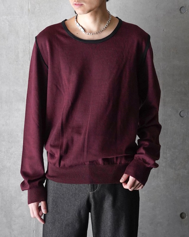 Maison Margiela/AW19】crew neck sweater | hypeofficial