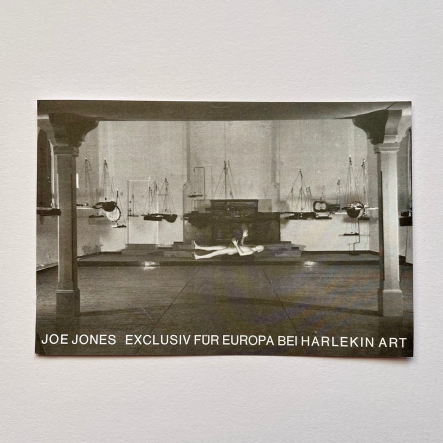 【インヴィテーションカード・エフェメラ】ジョー・ジョーンズ　JOE JONES Art Basel 1978 Invitation HARLEKIN Art  1978 [310195167]