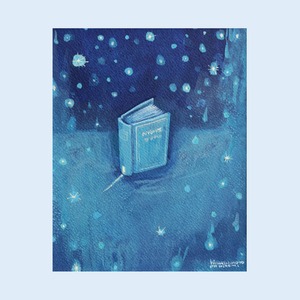 《 HASHIMOTO HIROMI 》額絵「物語に住む」