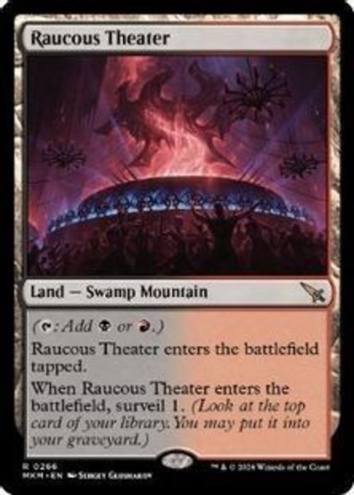 MTG《大音声の劇場/Raucous Theater(MKM)》英語 の商品画像