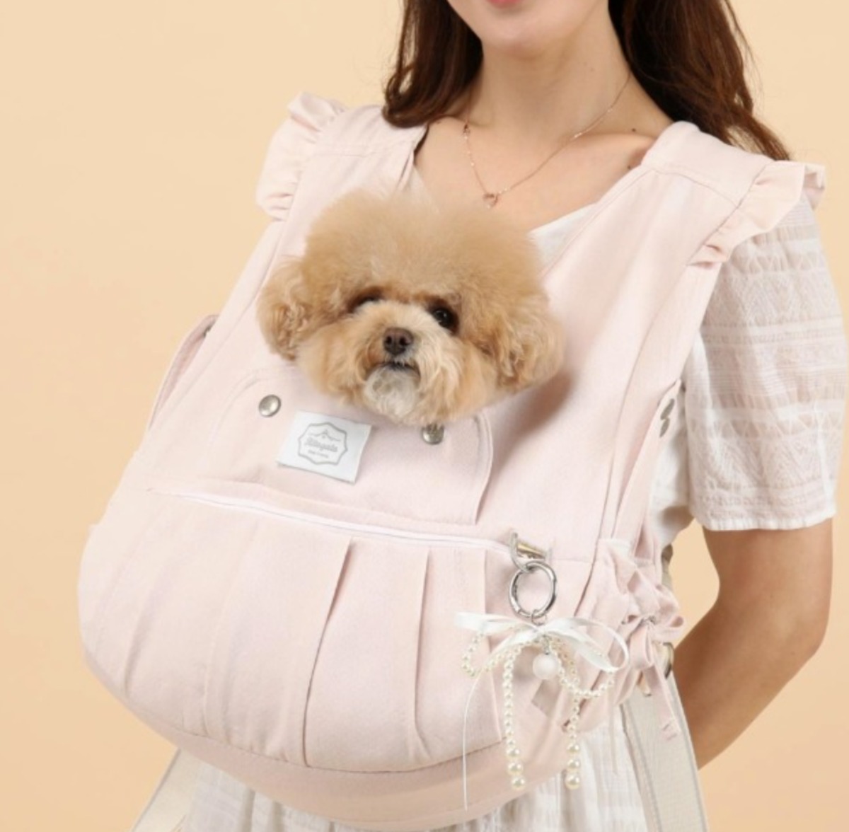 即納/予約【ritogato】Voddly Flora Front Bag (Pink) | haneulpet