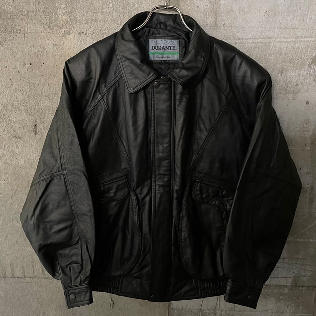 〖vintage〗A-2 realleather short blouson jacket/a-2 本革 短丈 ブルゾン ジャケット/xlsize/#0510