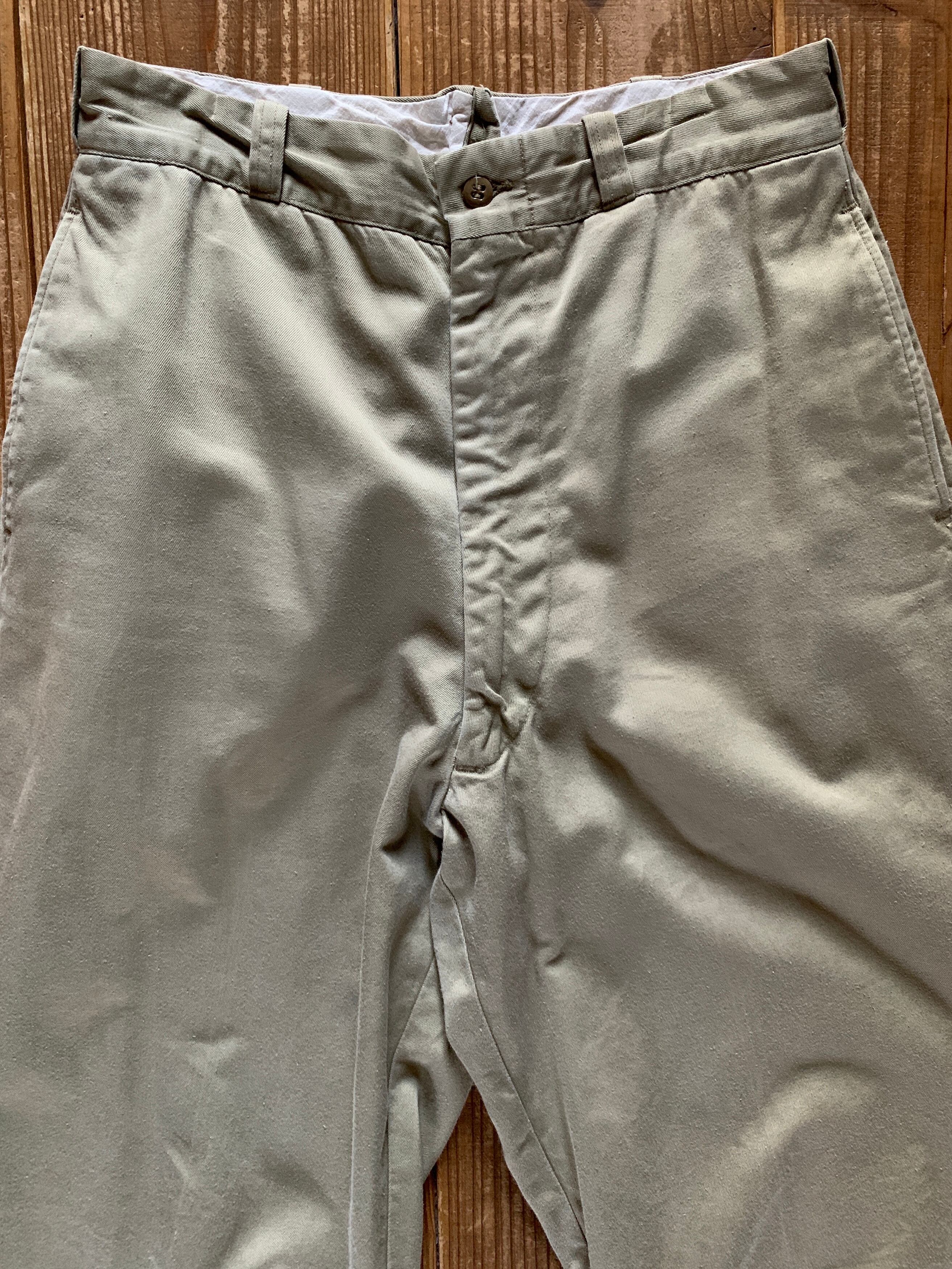 60's U.S.ARMY ミリタリー　チノパン　実寸 (29×31)