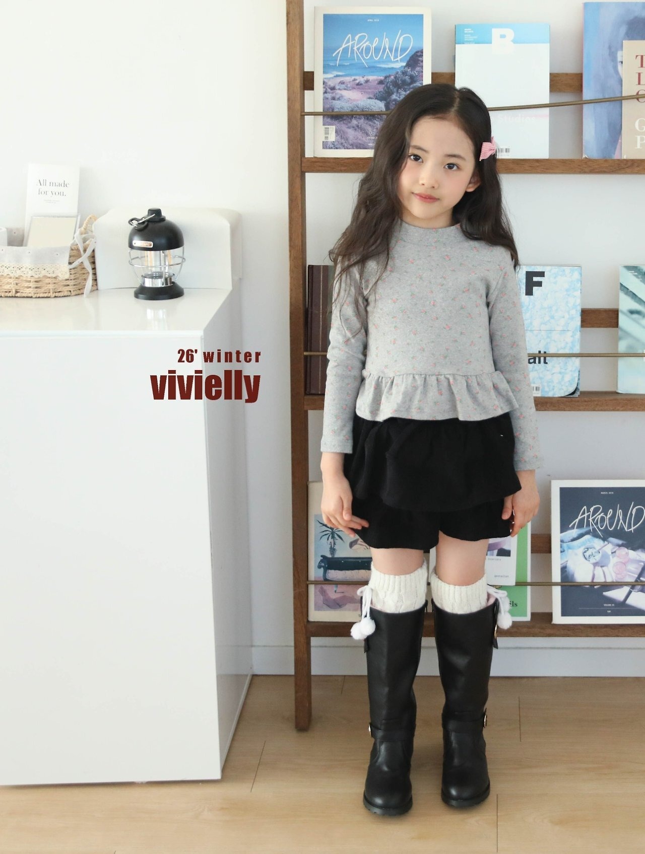 vivielly［取寄］milk turtleneck tee 26winter