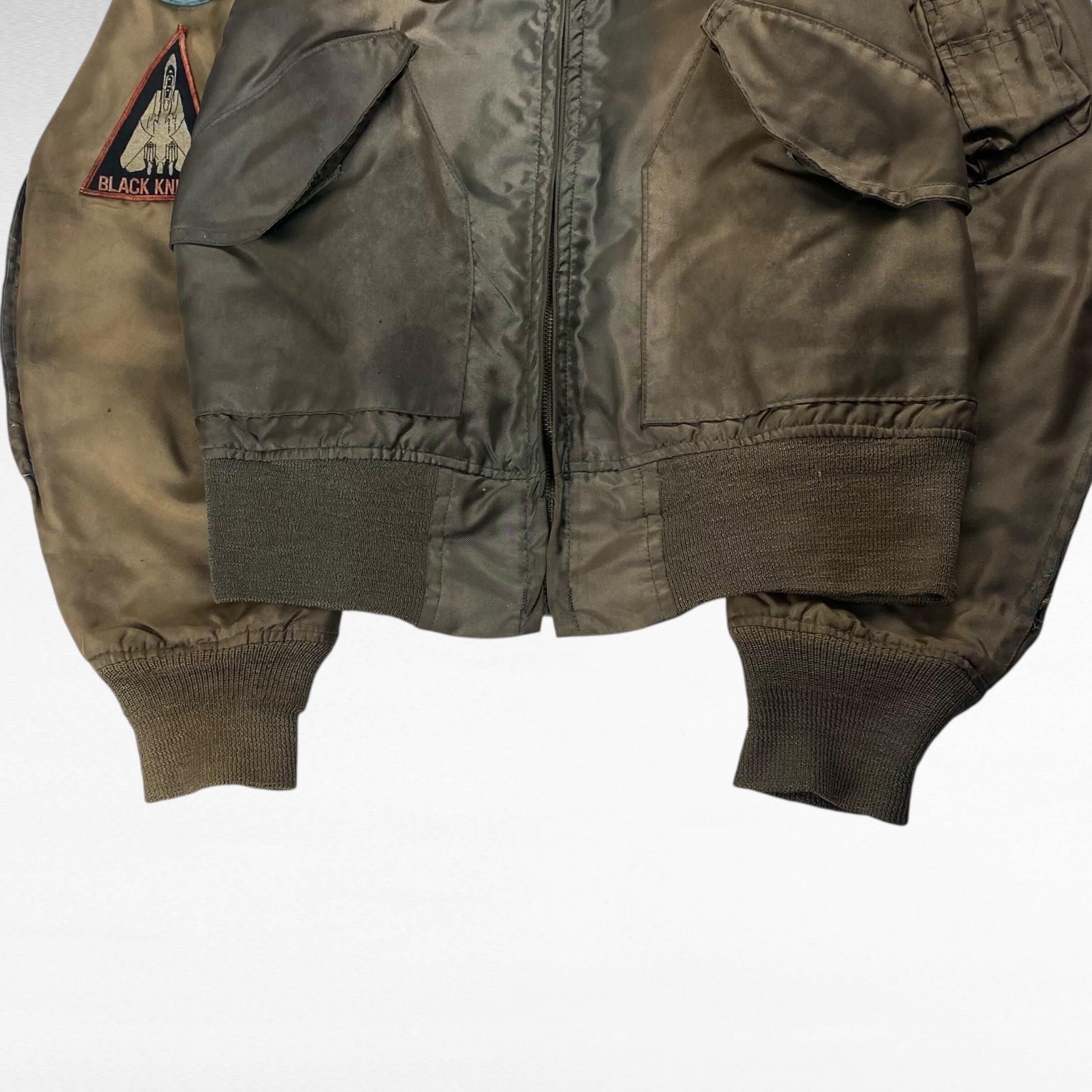 80's】 US.AIR FORCE 米軍実物 CWU-36P フライトジャケット L相当