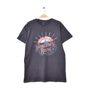 ホームタウン ライジングフェスティバル Tシャツ メンズM HOMETOWN RISING アメカジ 古着 @BB0390