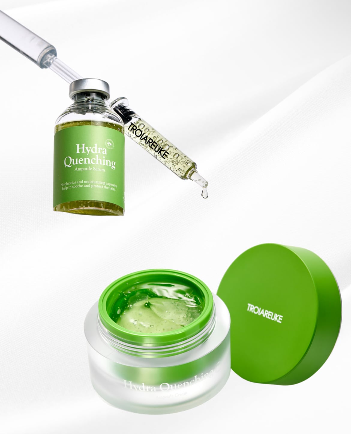 鎮静美容液】TROIAREUKE RX T-RESCUE AMPOULE SERUM/CREAM | Rupinus
