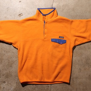 極美品 M 99年 マンゴーオレンジ シンチラ スナップt パタゴニア フリース patagonia synchilla