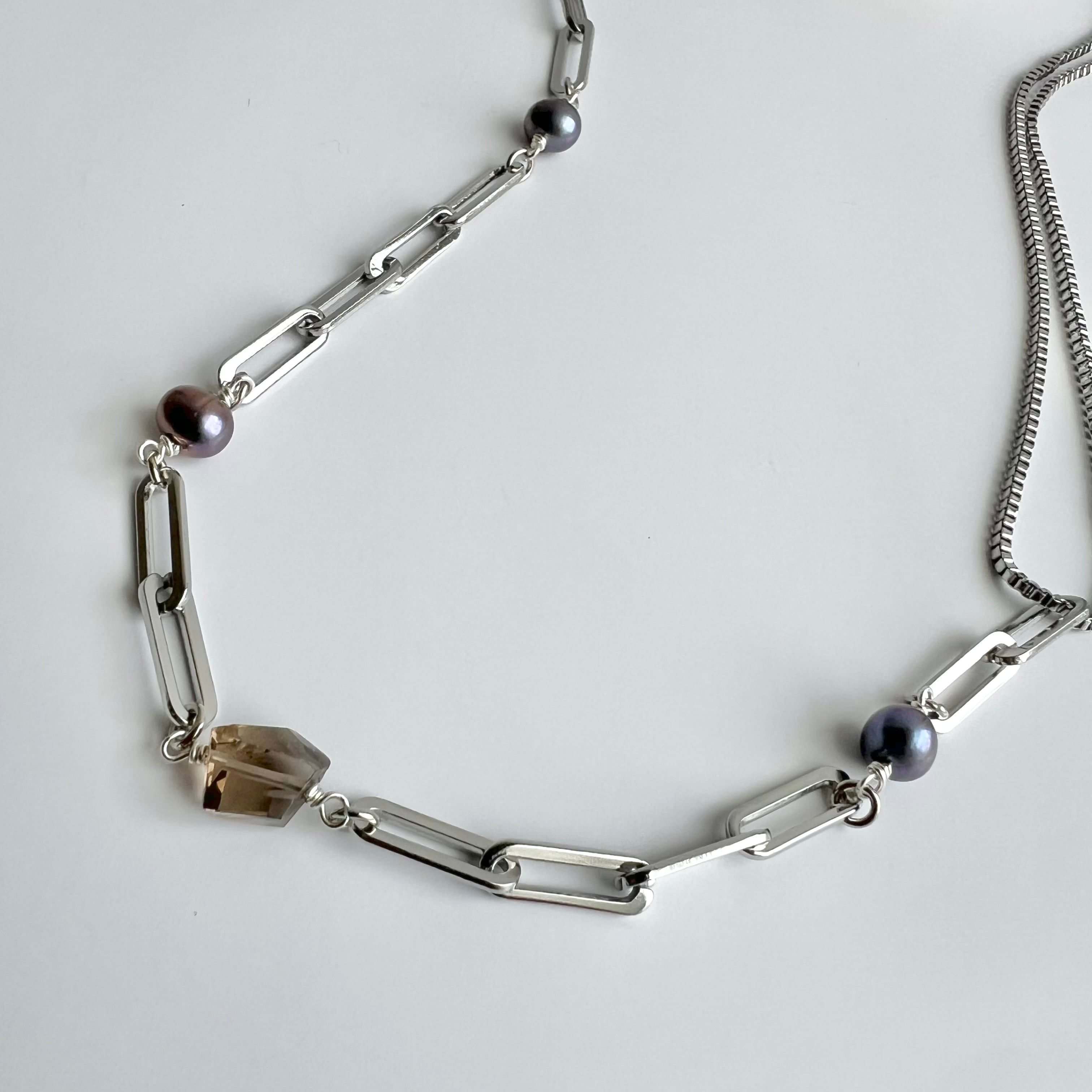 m*o様 実家整理　ネックレス　ITALY 家入レオさま着用// ケーブルボックスMIXネックレス | Handmade