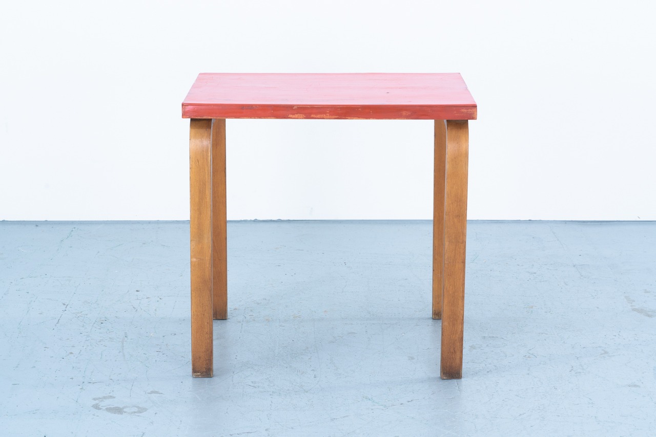 Alvar Aalto | Table Orange Paint 1940-50s