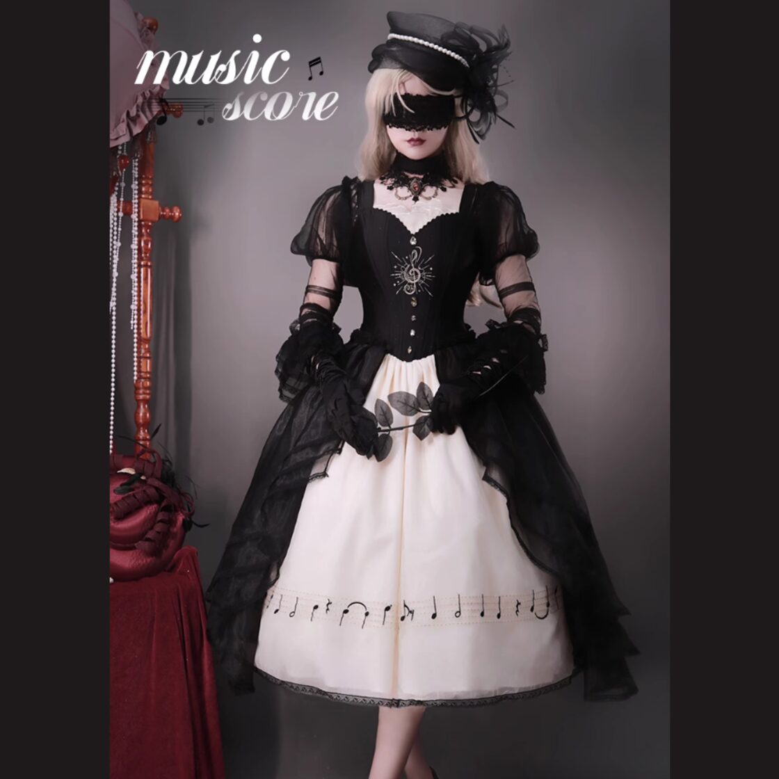 Himekei Lolita harajuku 白ロリ ゴスロリ チョーカーT ロリィタファッション通販 SEASONZ ゆめかわ アクセサリー