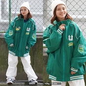 \SALE/◆ワッペンコラージュ レーシングジャケット◆ gt-330-22tex