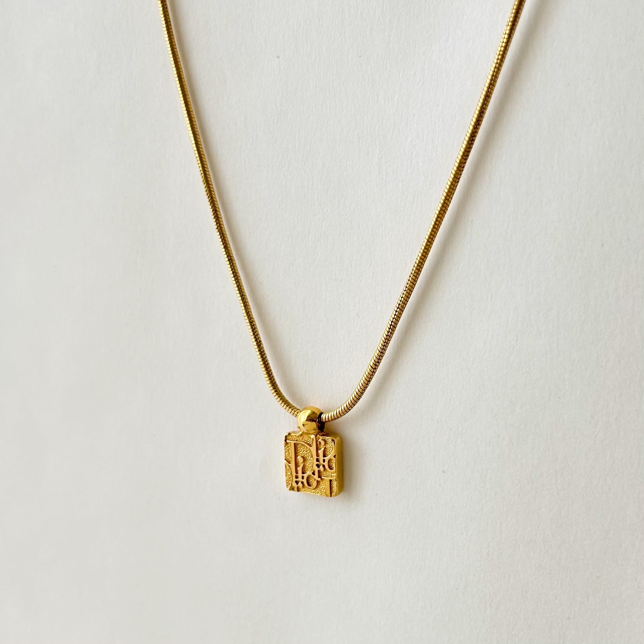 N5110】Christian Dior trotter 2way necklace/クリスチャンディオール