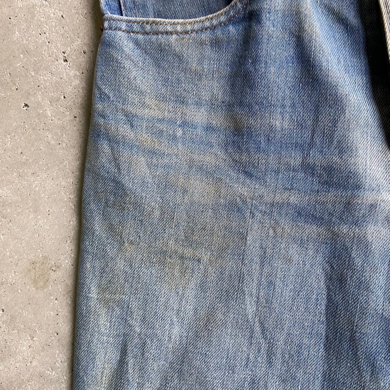 USA製 80年代 Levi's リーバイス 717 フレアパンツ デニムパンツ ジーンズ ブーツカット メンズ レディース W30 古着 80s  ヴィンテージ ビンテージ 黒カンヌキ【デニムパンツ】【2203AL15】 | cave 古着屋【公式】古着通販サイト