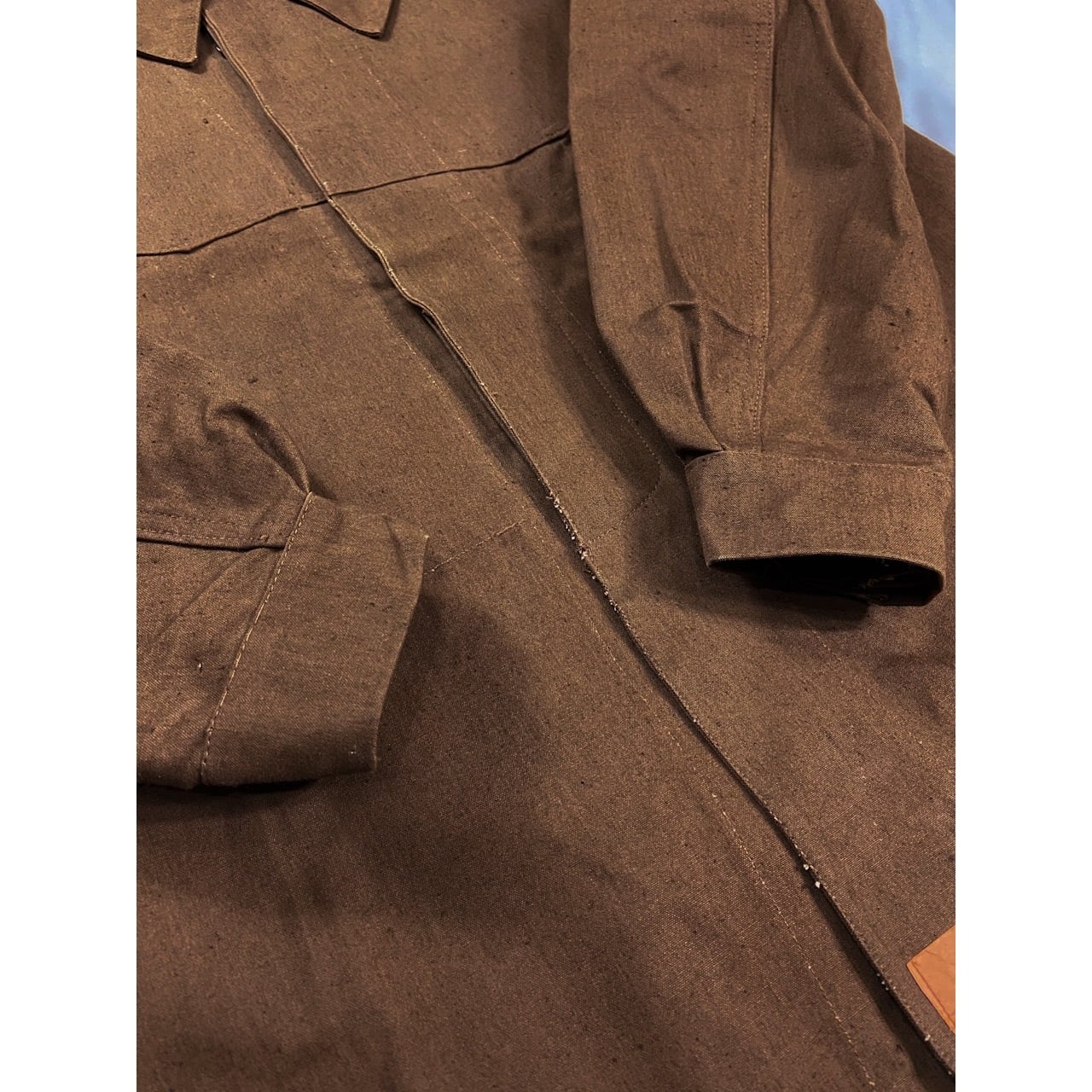 1940s, DS】“SNCF” French Railways Work Jacket With Metis Fabric