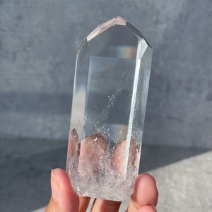 【高品質】ミナスジェライス産クリアクォーツ タワー04◇ Clear Quartz ◇ 天然石・鉱物・パワーストーン