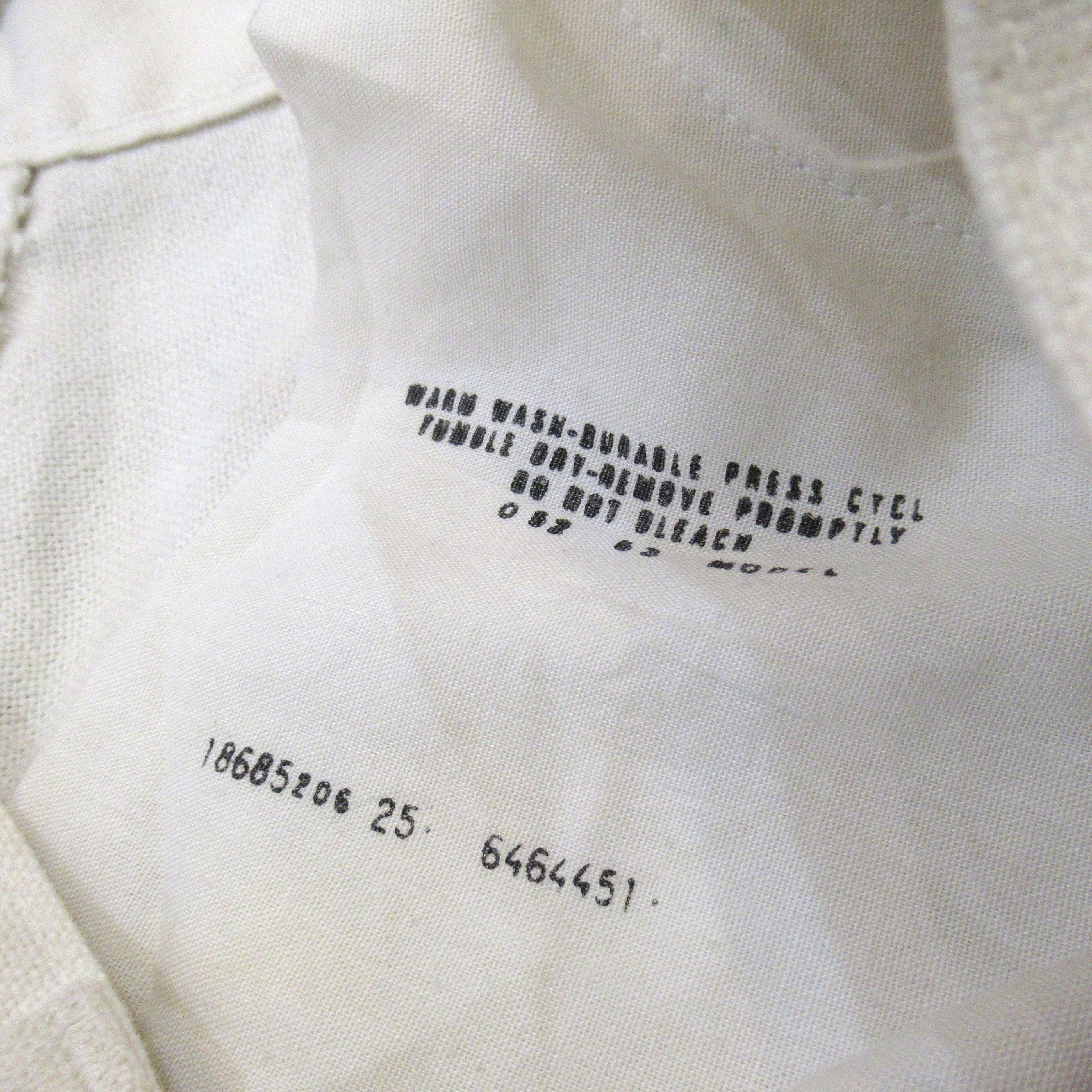 70S Levis 646 BIG E STA-PREST White【About W36 L30】 | drop by