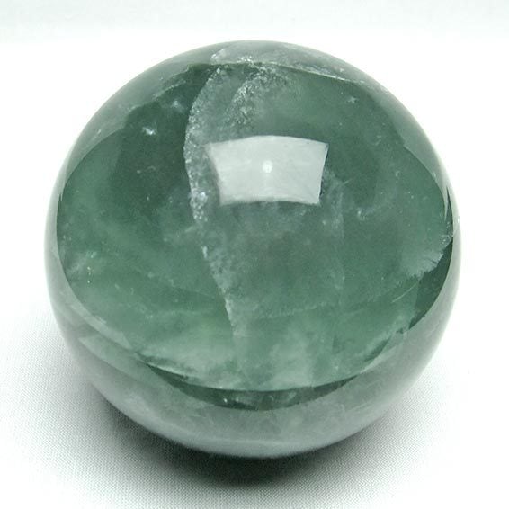 1.1Kg フローライト 丸玉 原石蛍石 スフィア 86mm 一点物 151-3796