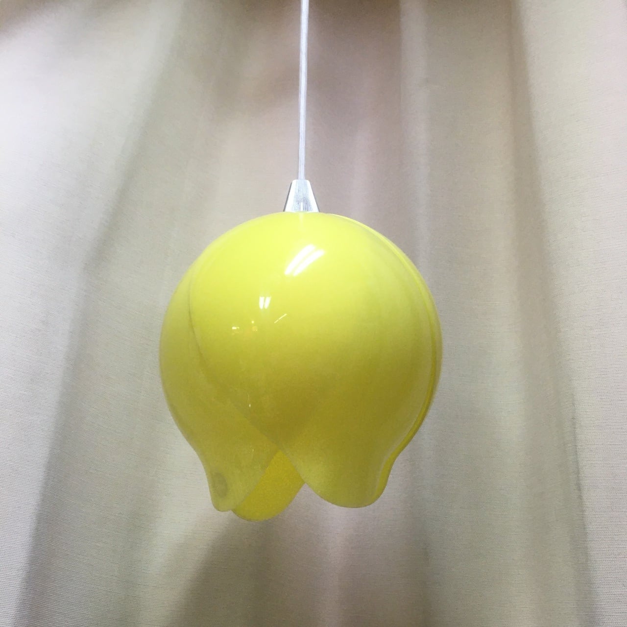 National レトロなペンダント照明A【チューリップ/イエロー