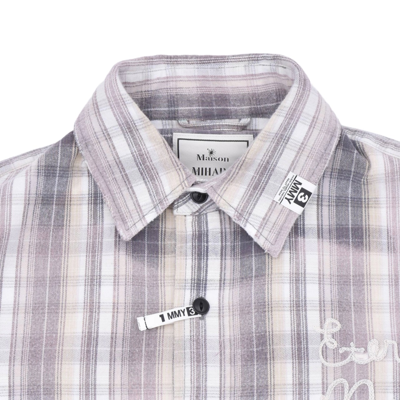 【Maison MIHARA YASUHIRO】VINTAGE LIKE CHECK L/S SHIRTS - 5