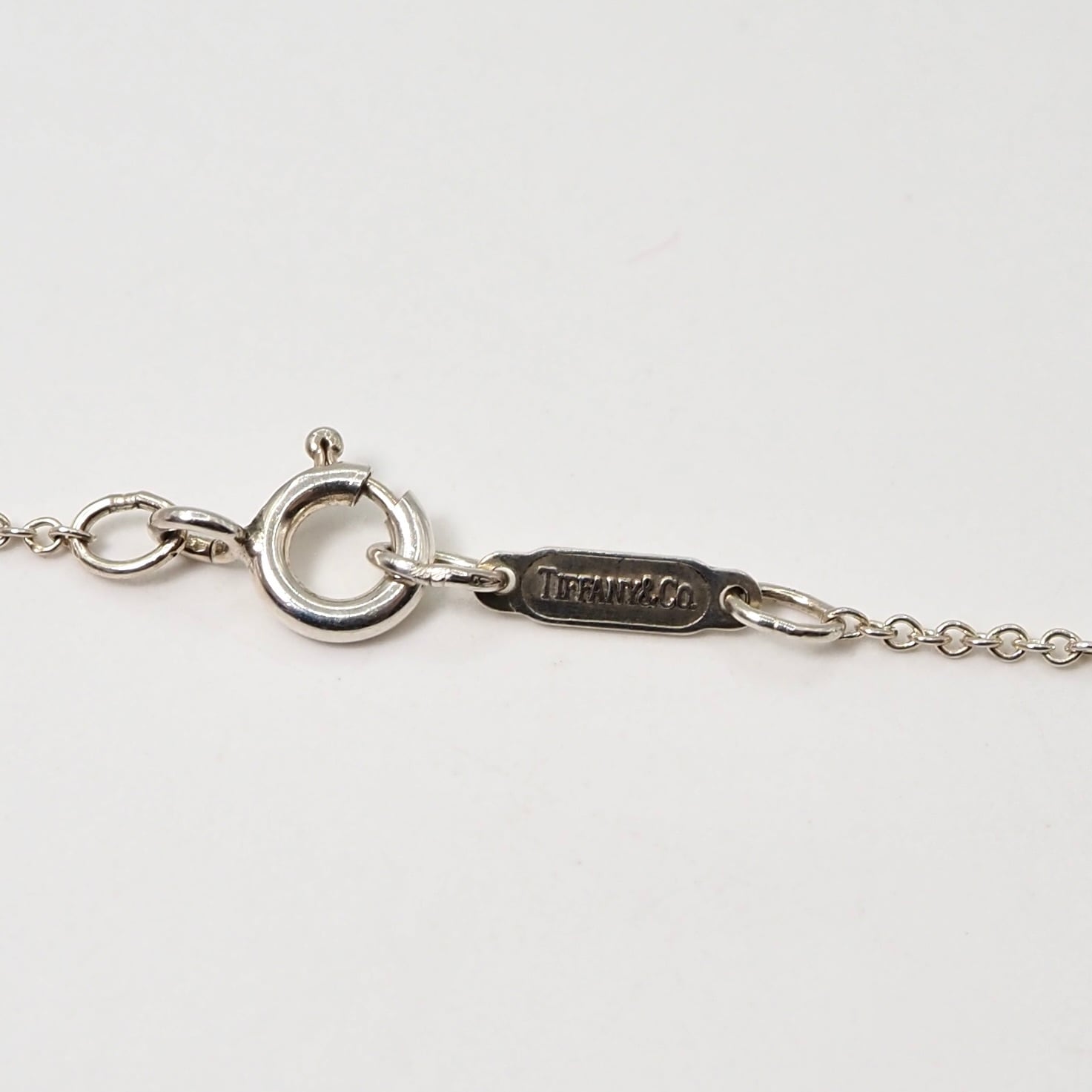 Tiffany&Co. シグネチャー コンビ ネックレス シルバー925 K18