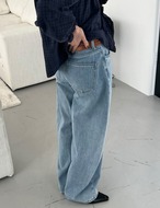 【新作5％OFF・3日間】Curve-Denim Jeans_onecolor